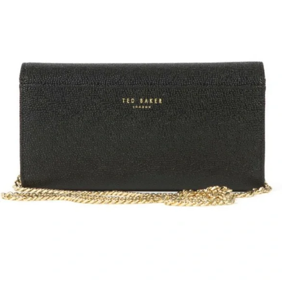 NWT Authentic Luxury Ted Baker Bow XBody Black Matinee crossbody/bag